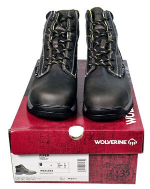 Wolverine PIPER Women's Size 8 W Waterproof Composite Toe 6" Work Boots W221033